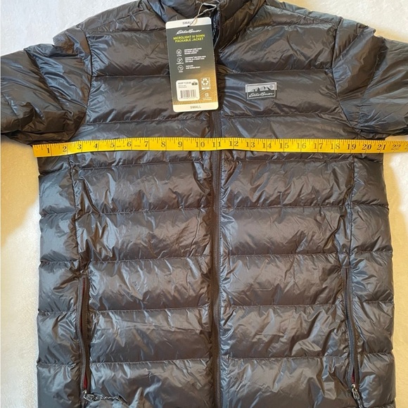 COPY - NEW with tags Mens Eddie Bauer Microlight Down Packable Jacket size Smal… - Picture 5 of 12